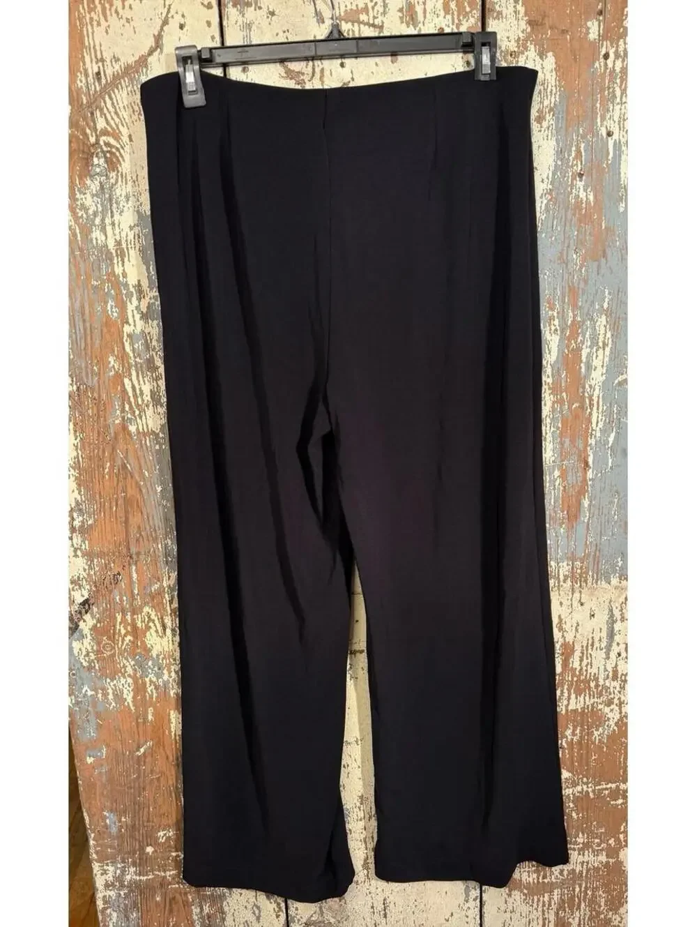 Boston Proper Women’s Black pants front slit size XL